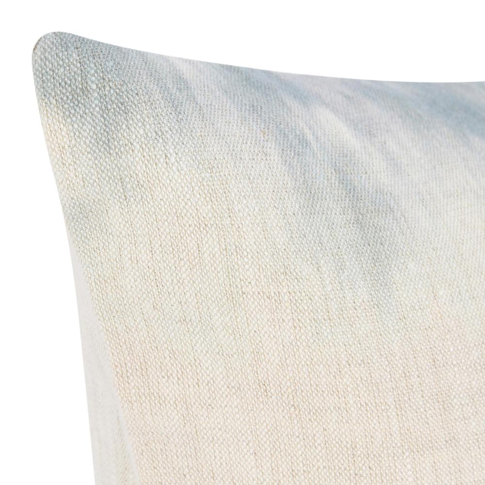 Horizon 20" Belgian Linen Throw Pillow, Multicolor. Picture 5