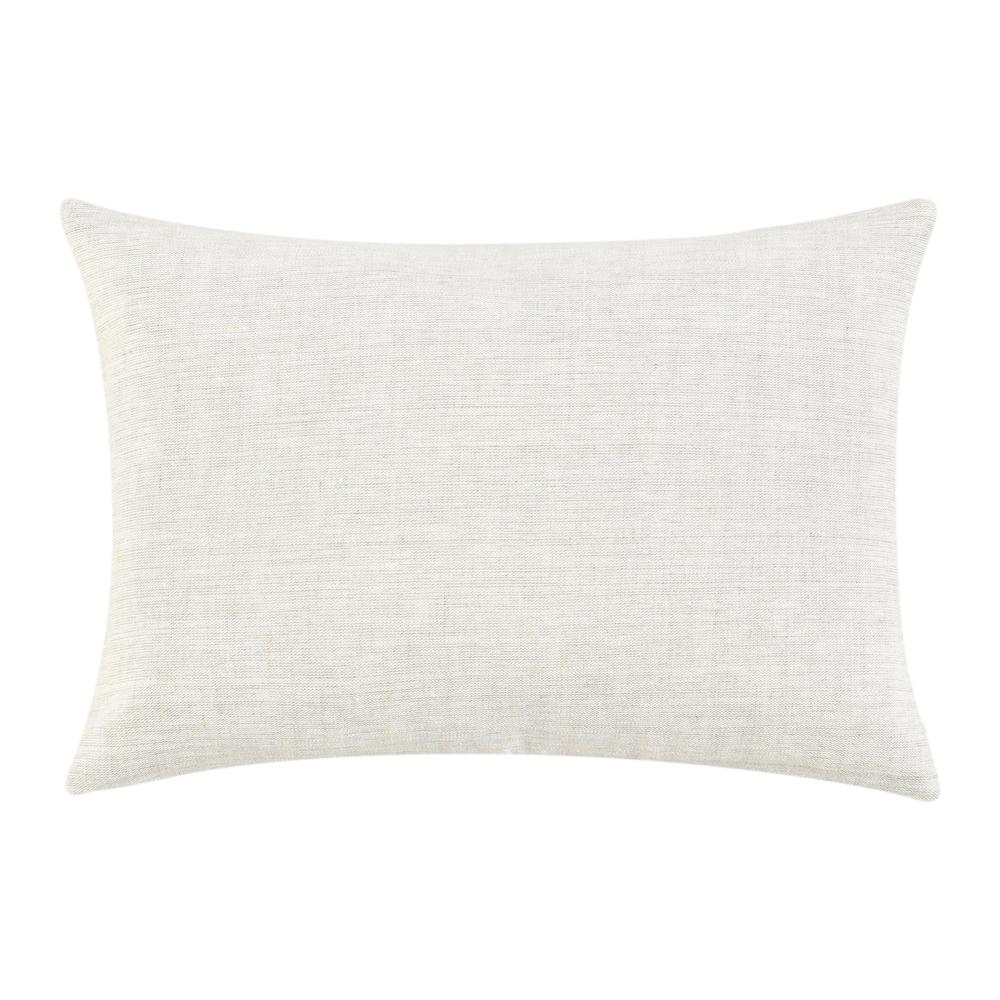 Foundation 14"x20" Belgian Linen Throw Pillow, Blue. Picture 4
