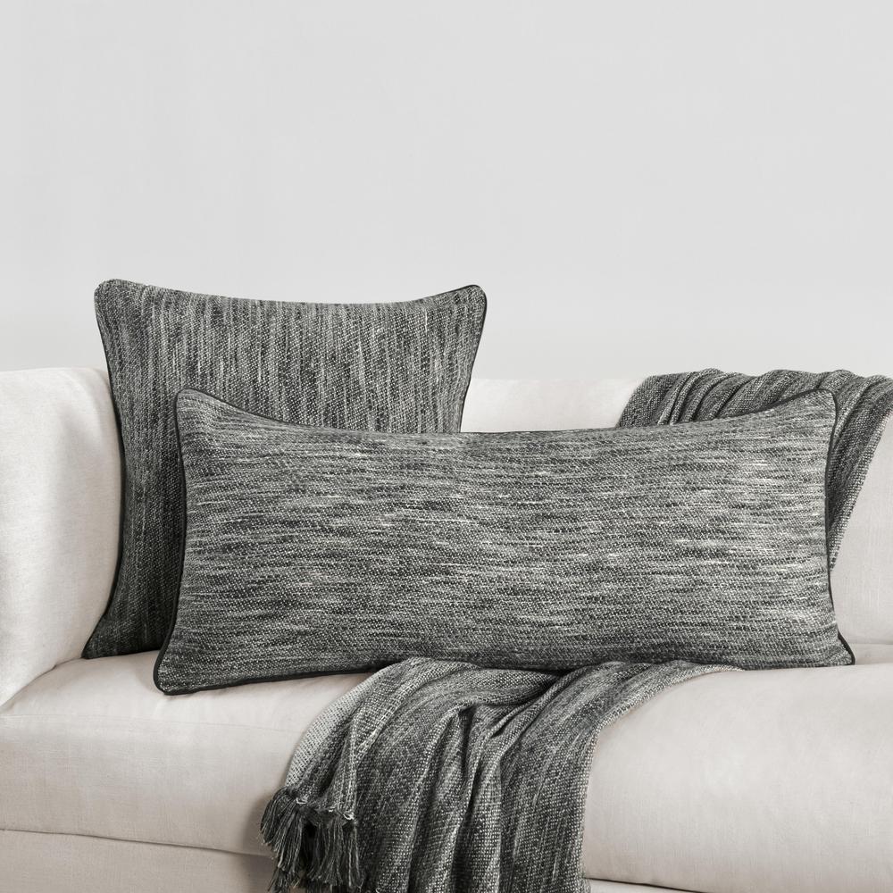 TC Sharma Cotton Blend 50"x70" Gray Throw Blanket Blanket. Picture 6