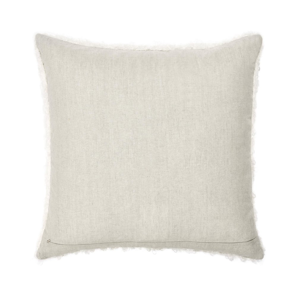 Carters 22" Fabric Ivory Throw Pillow. Picture 2