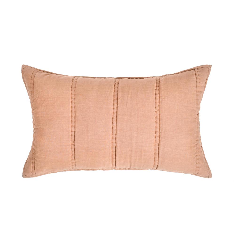 Rowen Sustainable Fabric Clay King Sham. Picture 1