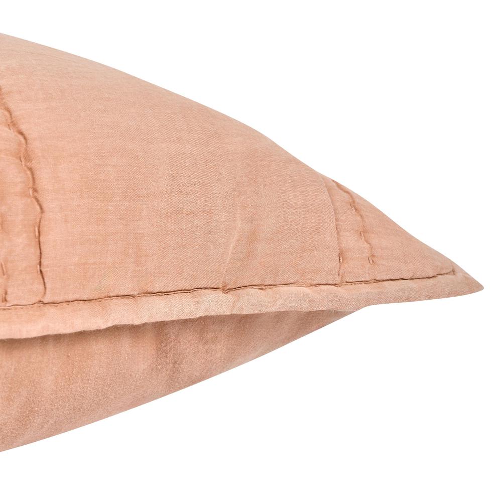 Rowen Sustainable Fabric Clay King Sham. Picture 3