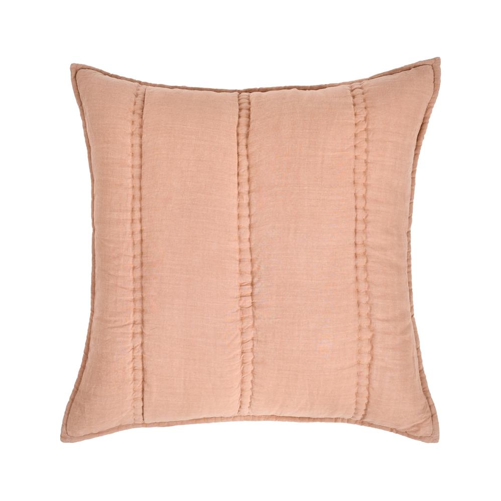 Rowen Sustainable Fabric Clay Euro Sham. Picture 1