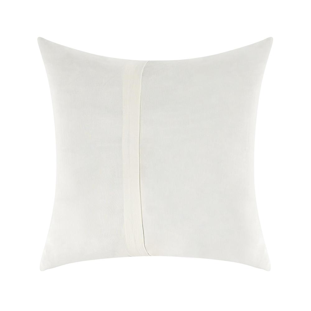 Paloma Hemp Fabric Ivory Euro Sham. Picture 2