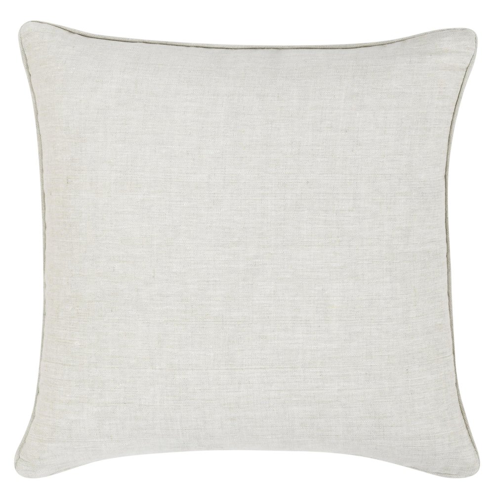 Lamia 22" Cotton Velvet Fabric Botanical Clay Throw Pillow. Picture 2