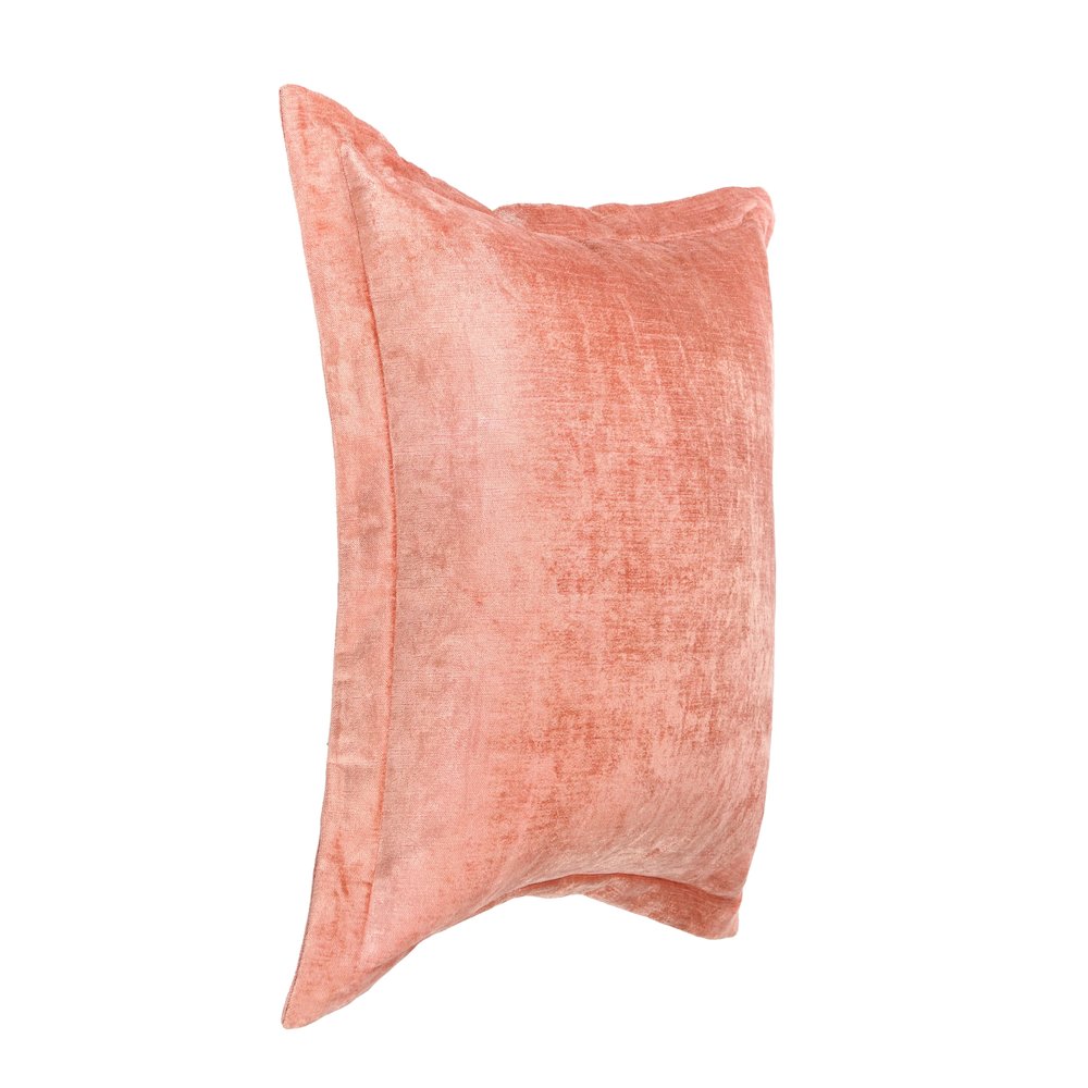 Lapis Velvet Fabric Throw Pillow. Picture 3