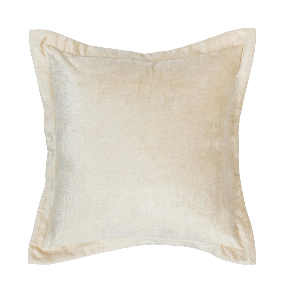 Lapis Velvet Fabric Throw Pillow. Picture 1