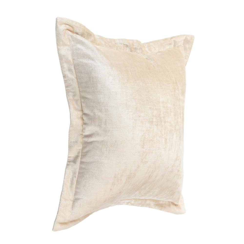 Lapis Velvet Fabric Throw Pillow. Picture 3