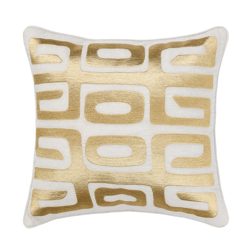 Zelo Linen Blend Throw Pillow. Picture 1