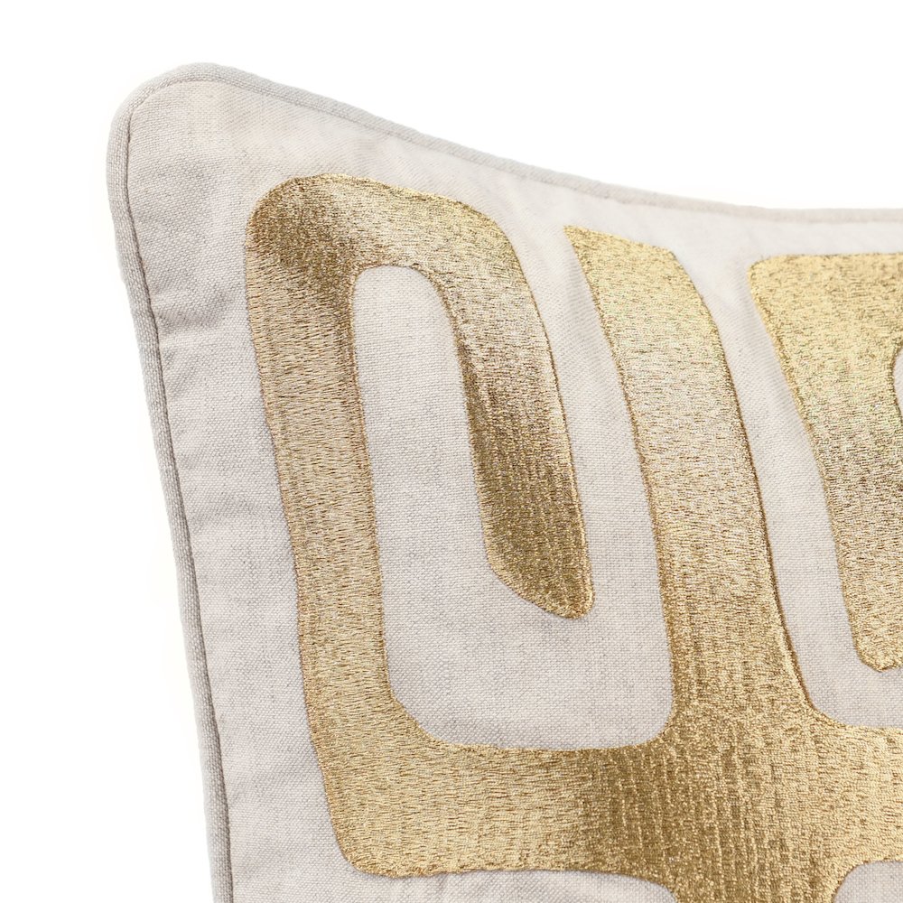 Zelo Linen Blend Throw Pillow. Picture 5