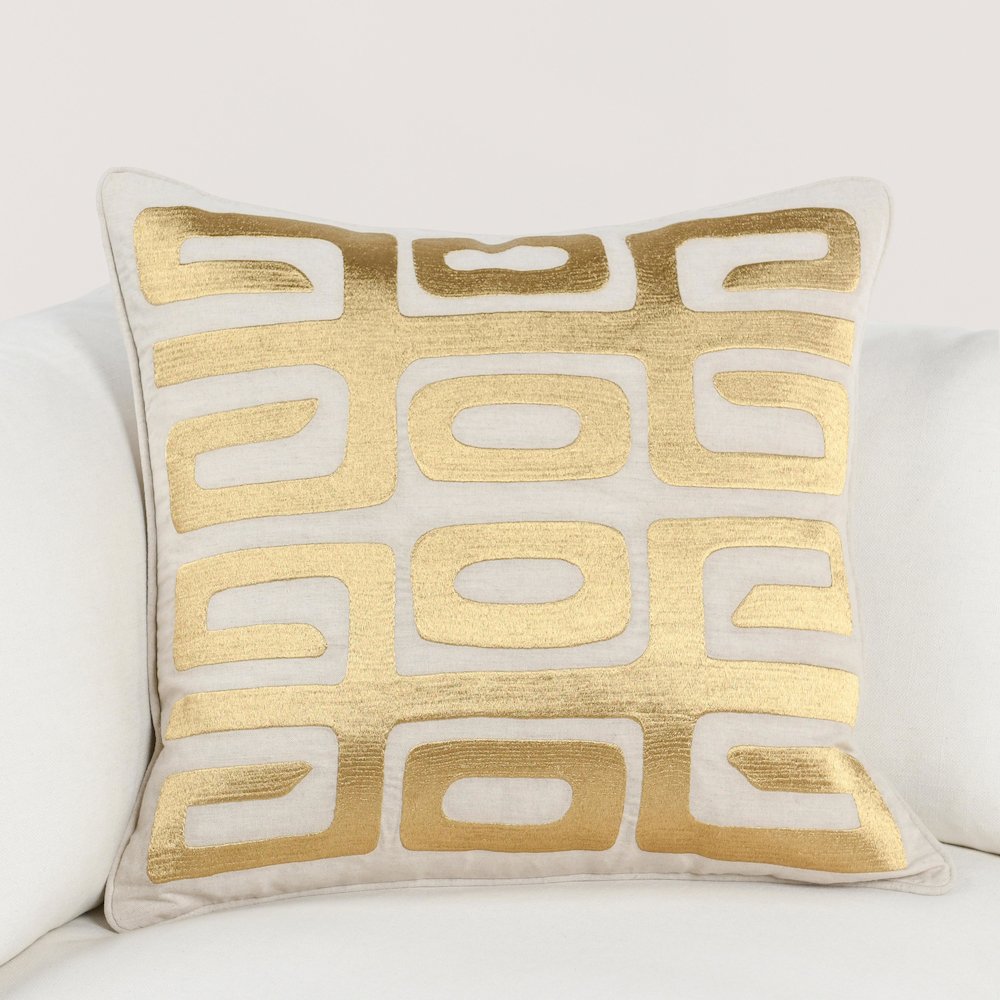 Zelo Linen Blend Throw Pillow. Picture 6