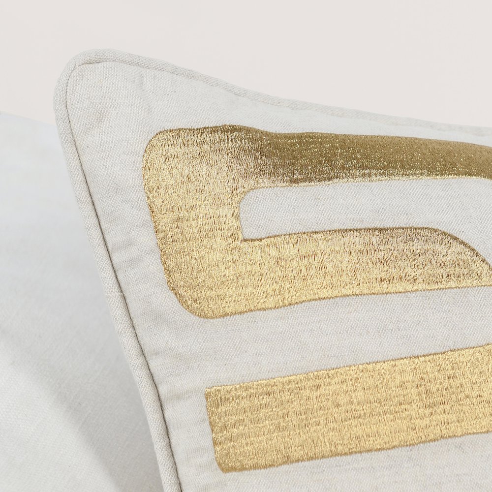 Zelo Linen Blend Throw Pillow. Picture 7