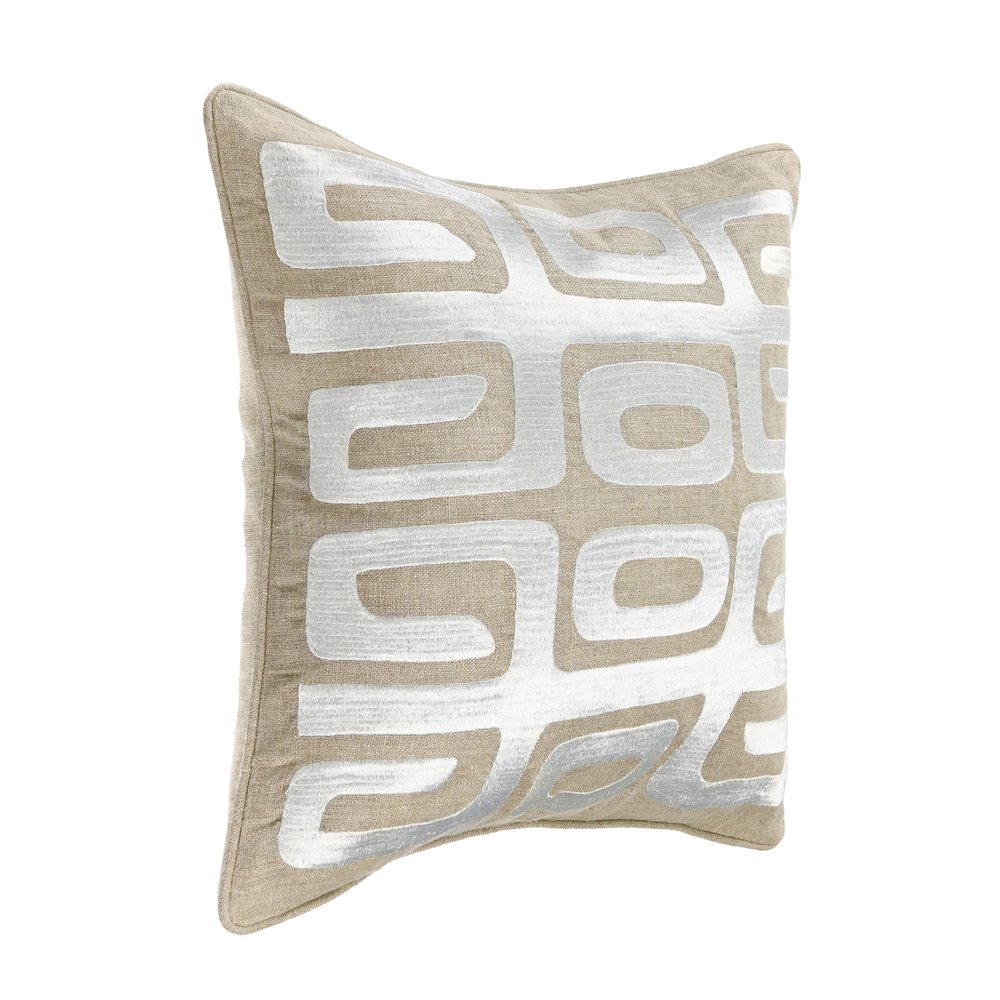 Zelo Linen Blend Throw Pillow. Picture 4