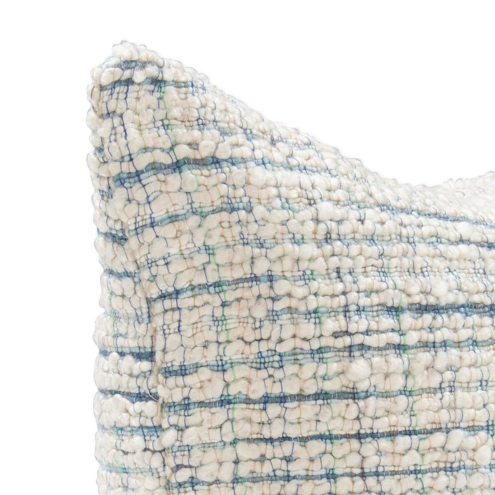 Trona  Cotton Fabric Throw Pillow. Picture 4