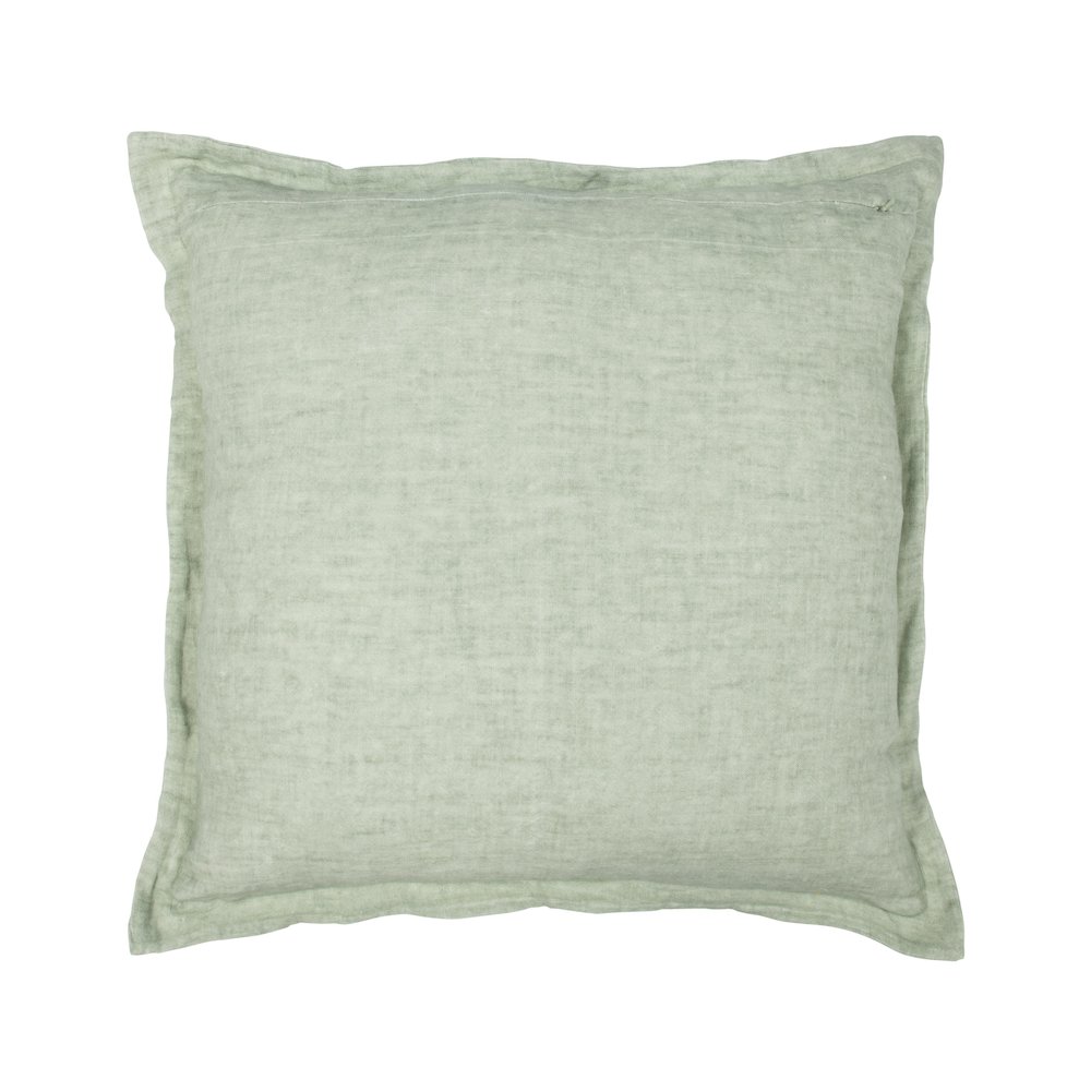 Solstice Belgian Linen Throw Pillow. Picture 2
