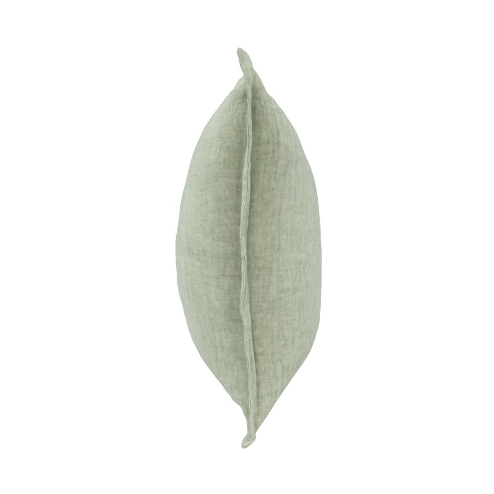 Solstice Belgian Linen Throw Pillow. Picture 3