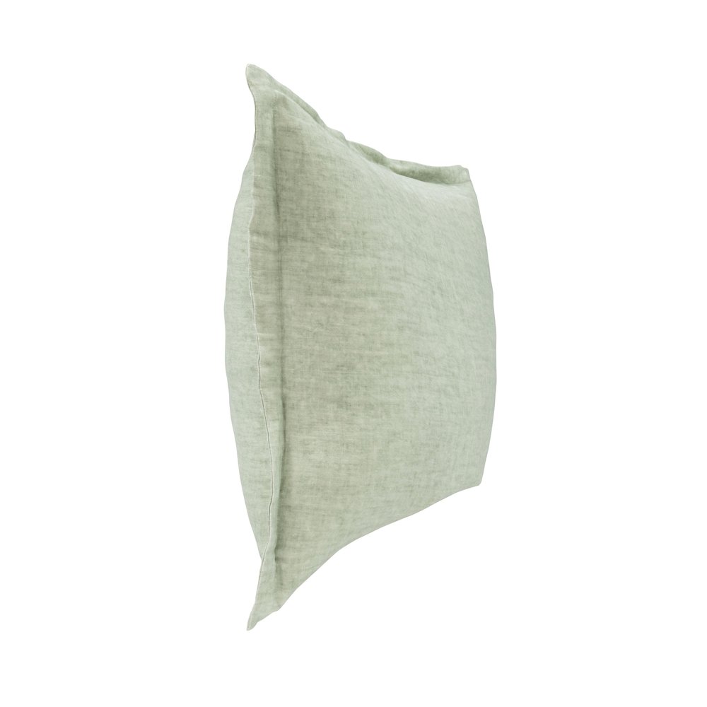 Solstice Belgian Linen Throw Pillow. Picture 4