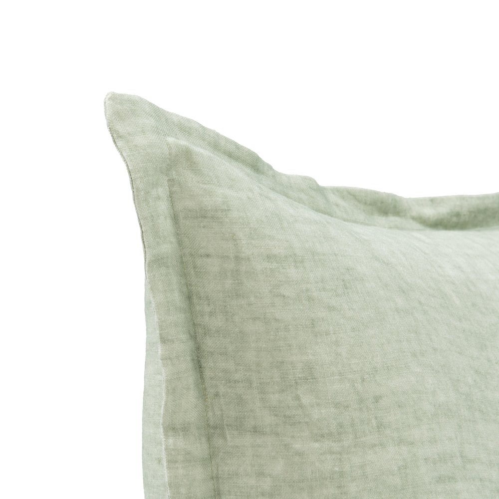 Solstice Belgian Linen Throw Pillow. Picture 5