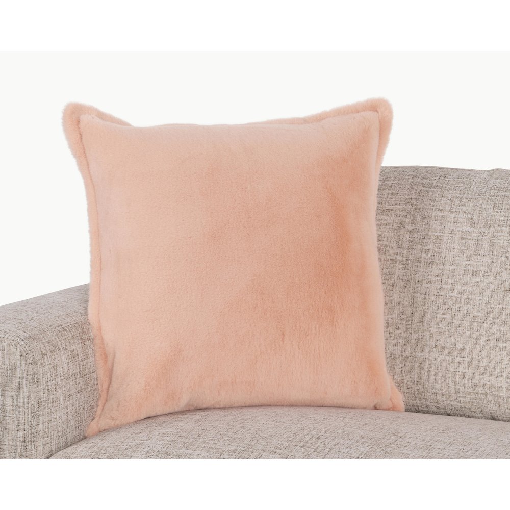 Taiga  Sherpa Fabric Throw Pillow. Picture 7
