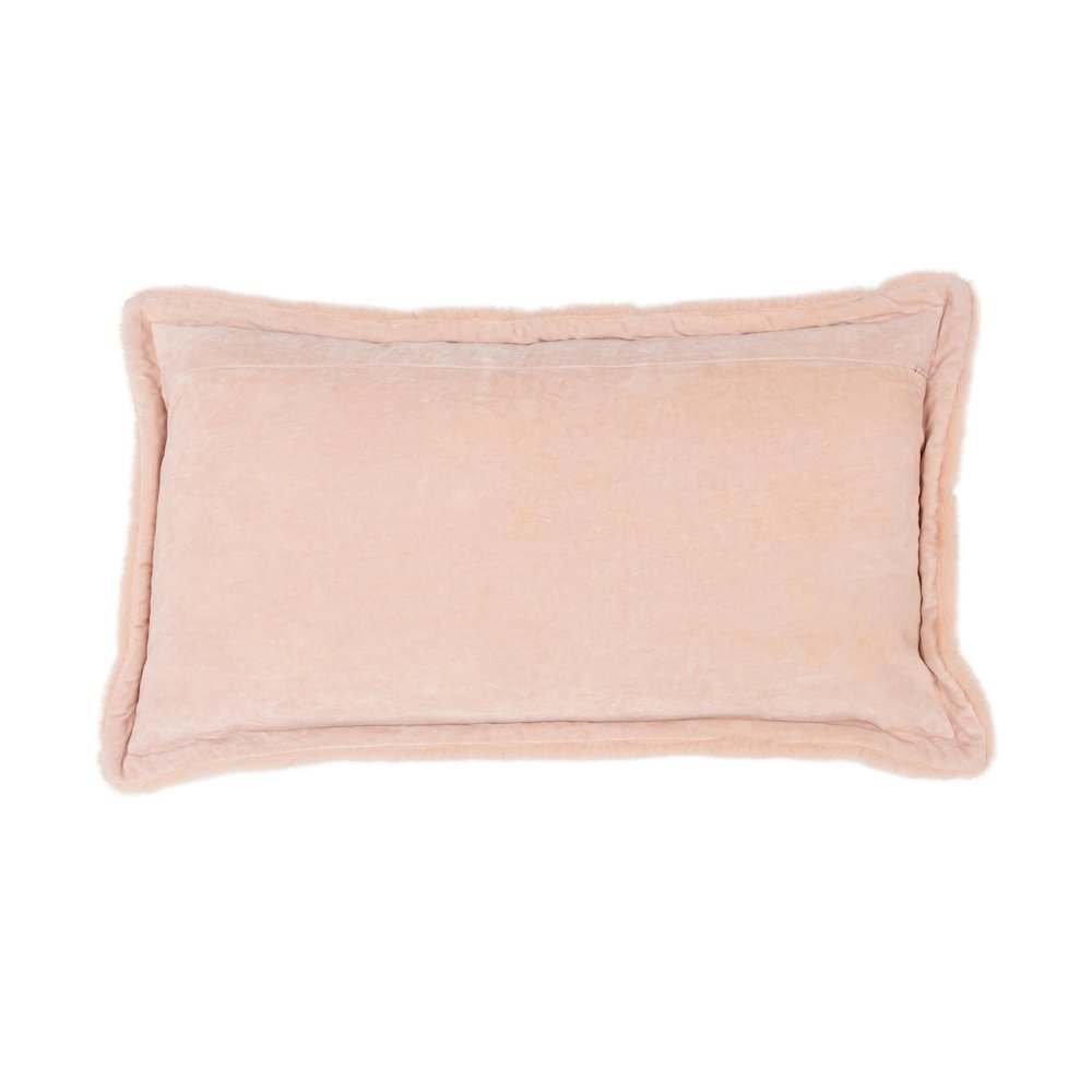 Taiga  Sherpa Fabric Throw Pillow. Picture 2
