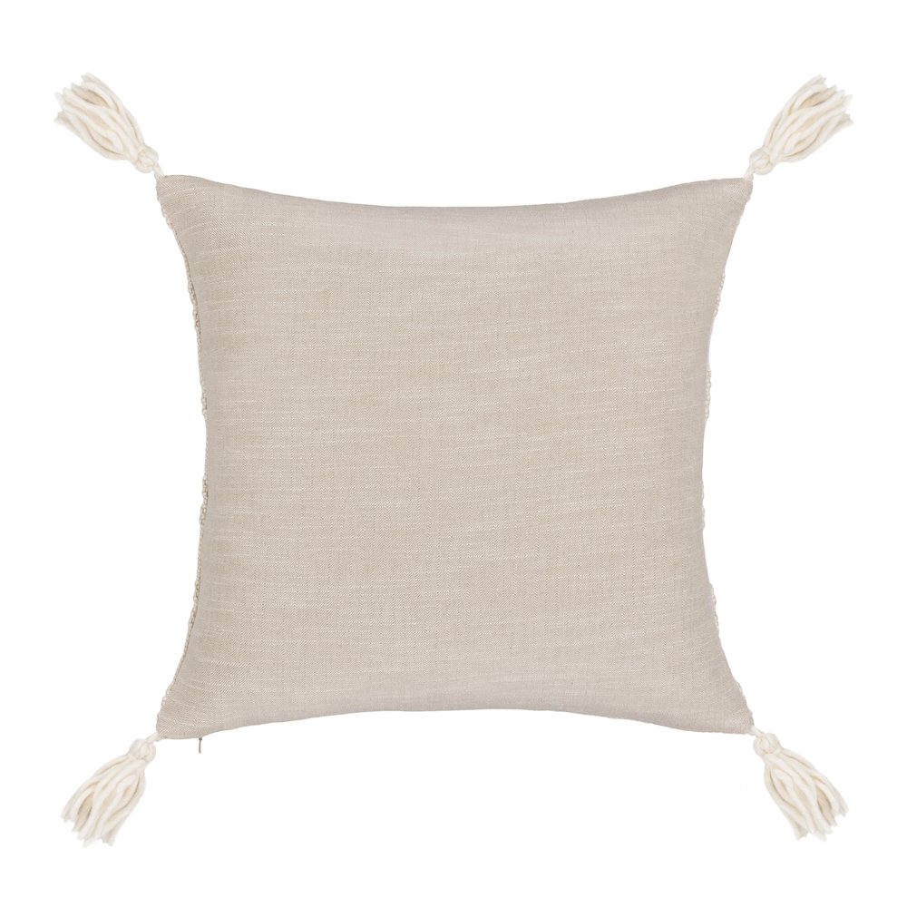 York  Wool Fabric Throw Pillow. Picture 2