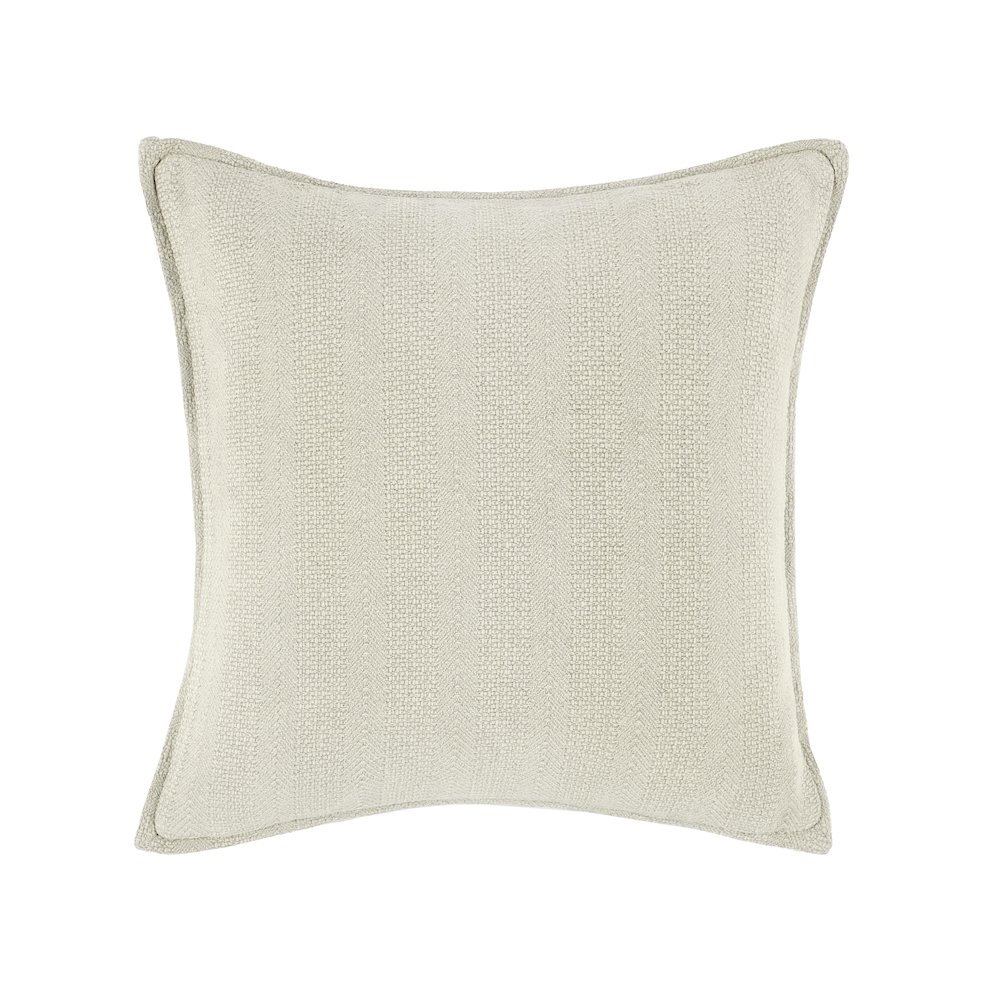 Kosas Home Matilda 100% Cotton 18” Stonewashed Throw Pillow, Natural. Picture 1
