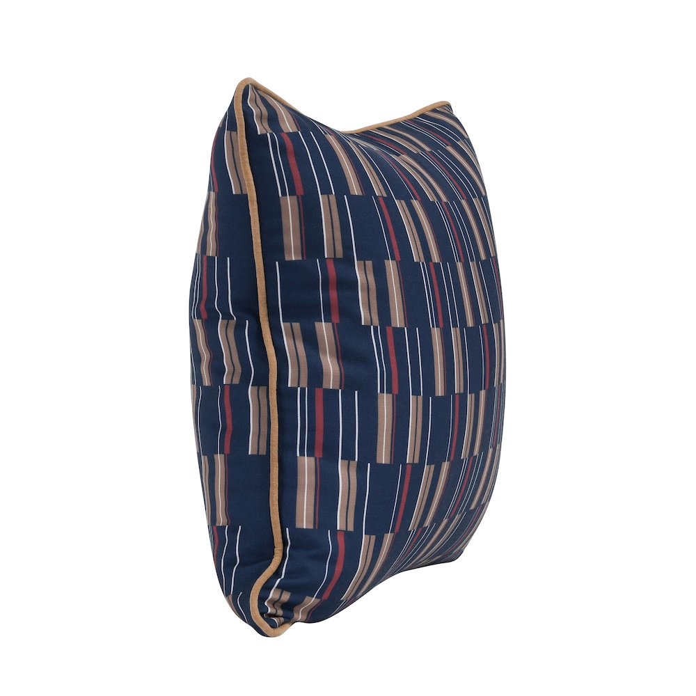 Indoor/Outdoor Nantucket Blue Multi 22x22. Picture 2