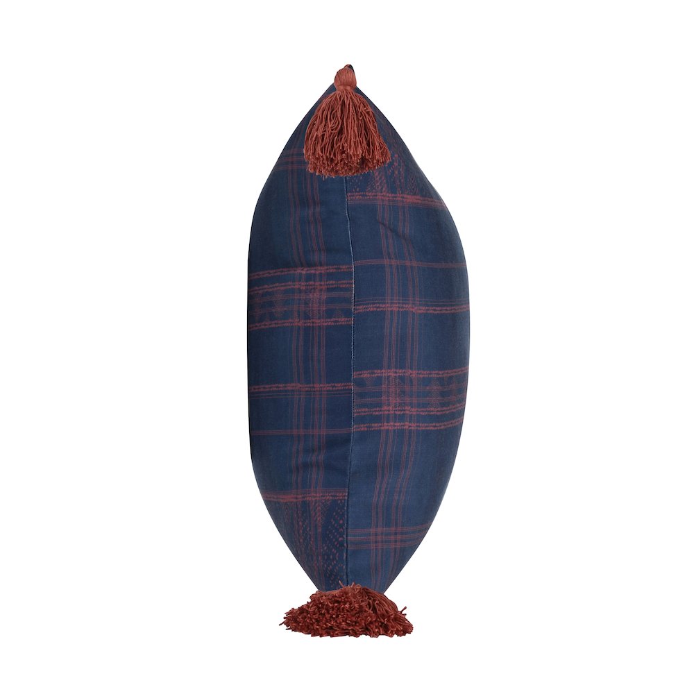 Indoor/Outdoor Cannon Dark Blue/Red 20x20. Picture 2