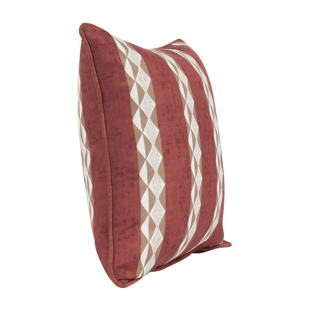 Indoor/Outdoor Delray Clay Red 18x18. Picture 4