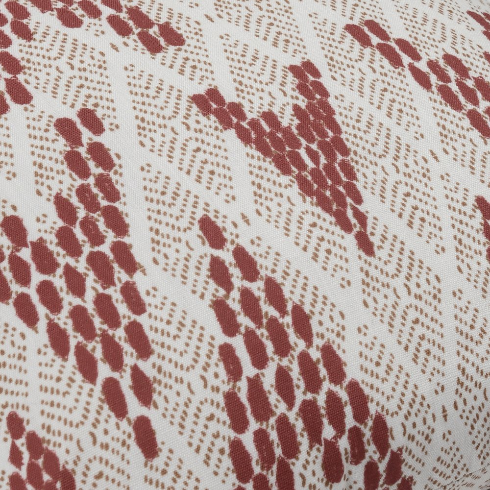 Indoor/Outdoor Sanibel Natural/Clay Red 20x20. Picture 3