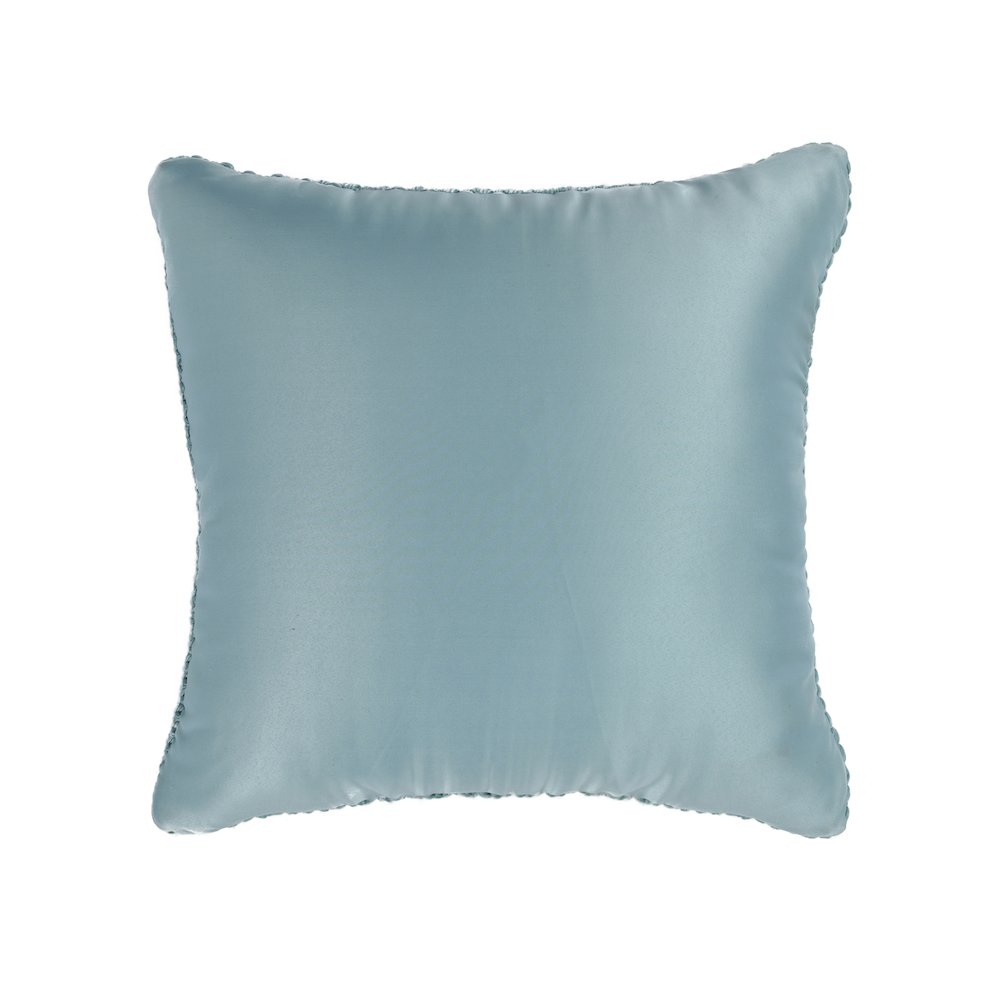 Prism  Performance Outdoor Throw Pillow, Blue. Picture 5