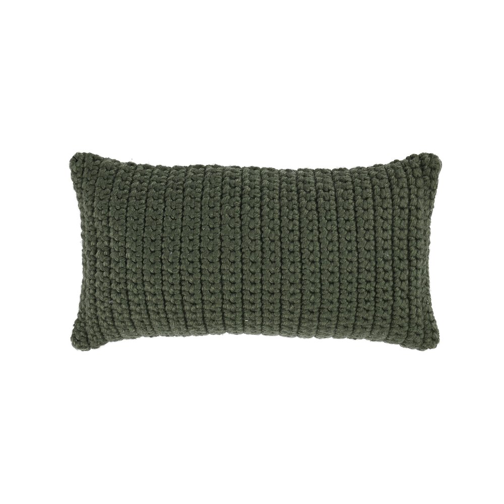 PrismPerformance Outdoor Throw Pillow, Green. Picture 2