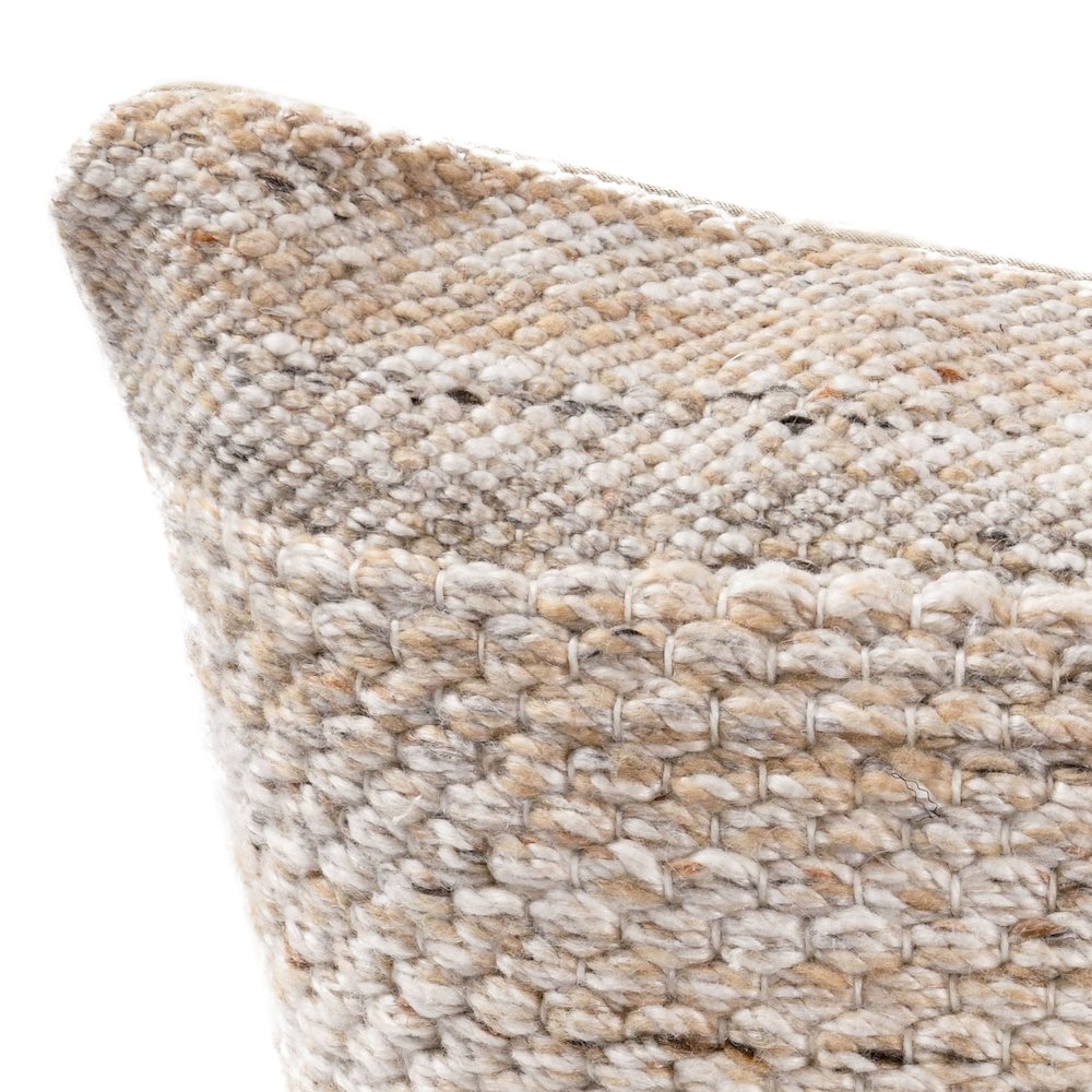 Ford  Recycled Fabric Throw Pillow. Picture 5