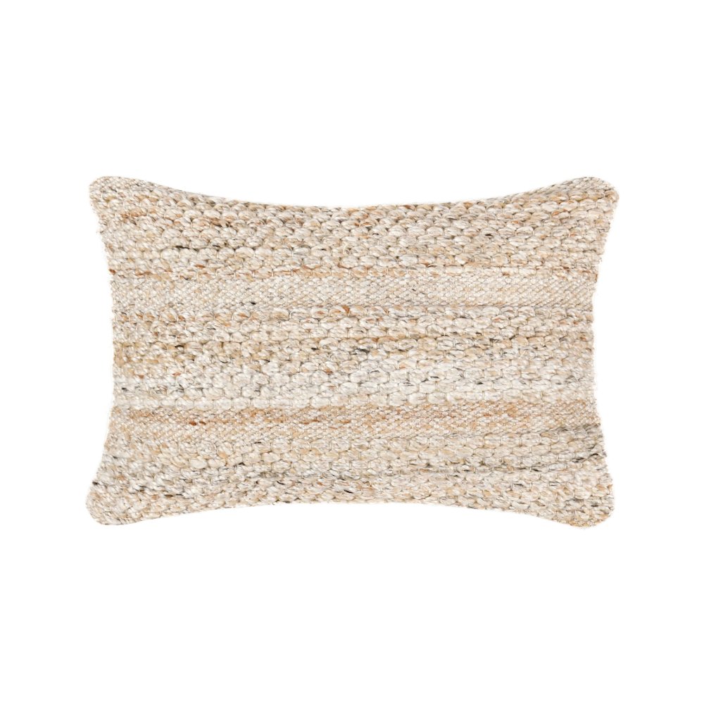 Ford  Recycled Fabric Throw Pillow. Picture 1