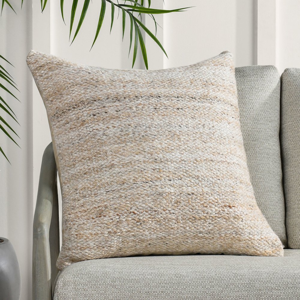 Stella  Recycled Fabric Throw Pillow. Picture 5