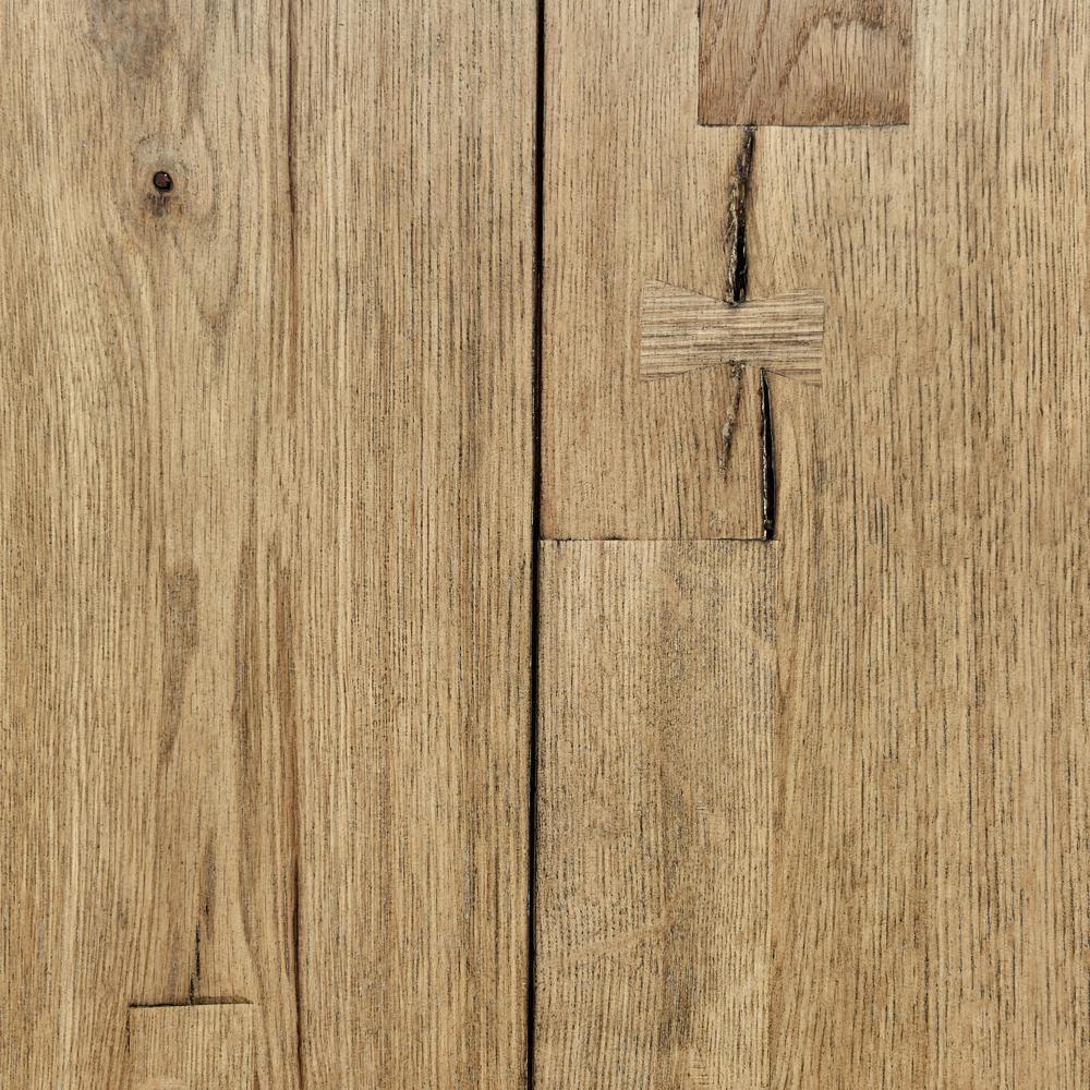 Arleth 94" Oak Console Table in Natural Oak. Picture 10