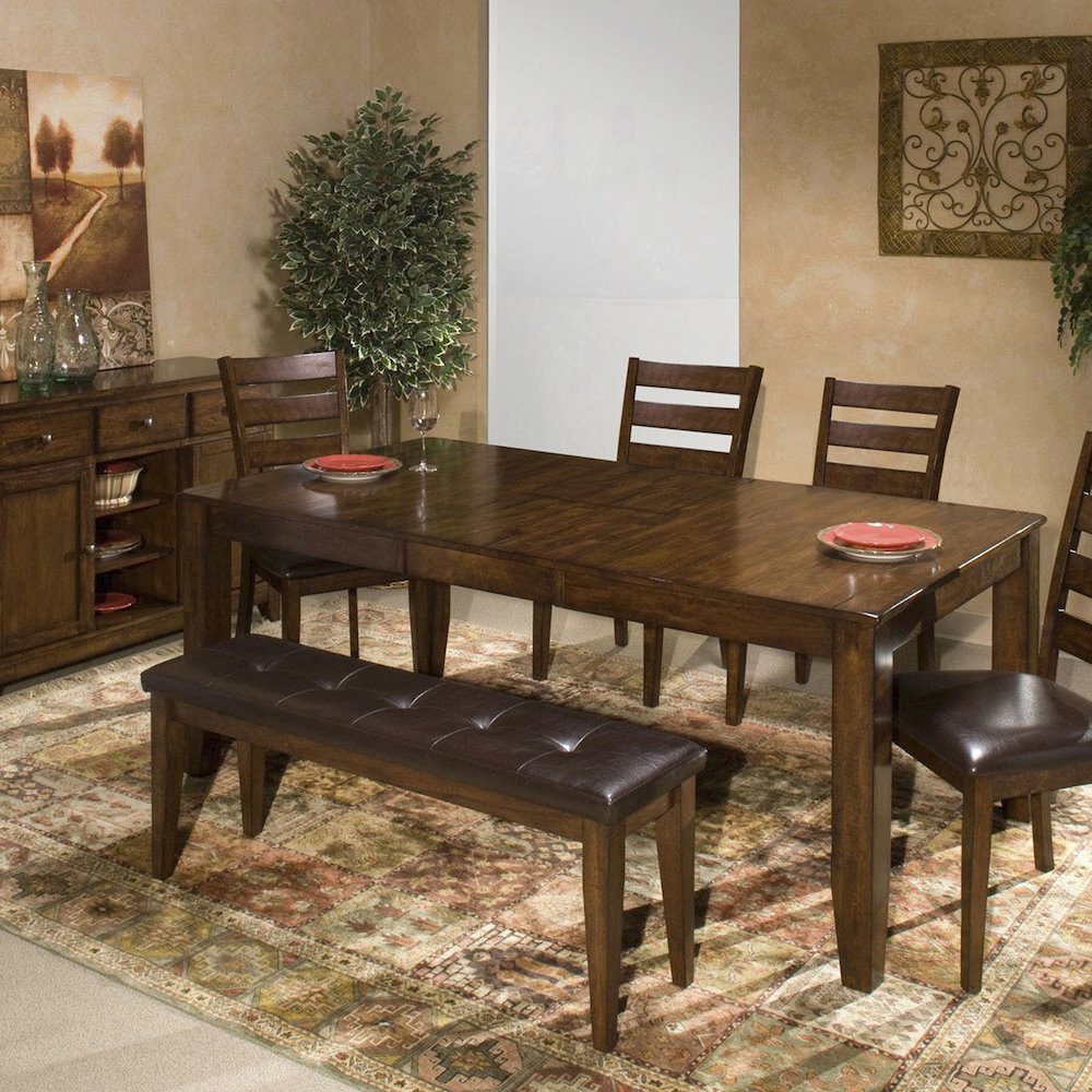 50" Bench w/Cushion in Raisin. Picture 3