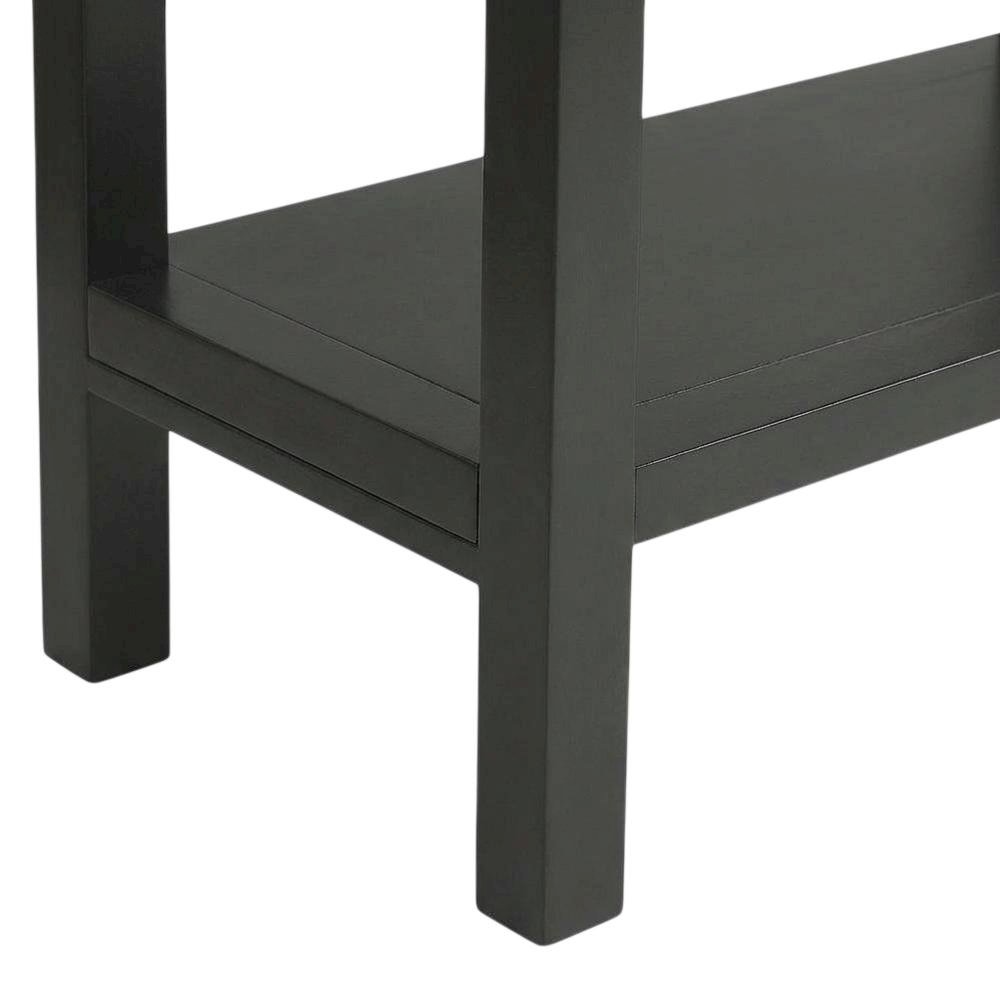 Black Narrow Arched Bookshelf, Elevated Shelves, Engineered Wood Construction. Picture 6