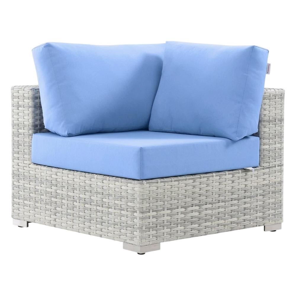 Outdoor Patio Corner Chair For Comfortable Lounge Seating. Picture 1