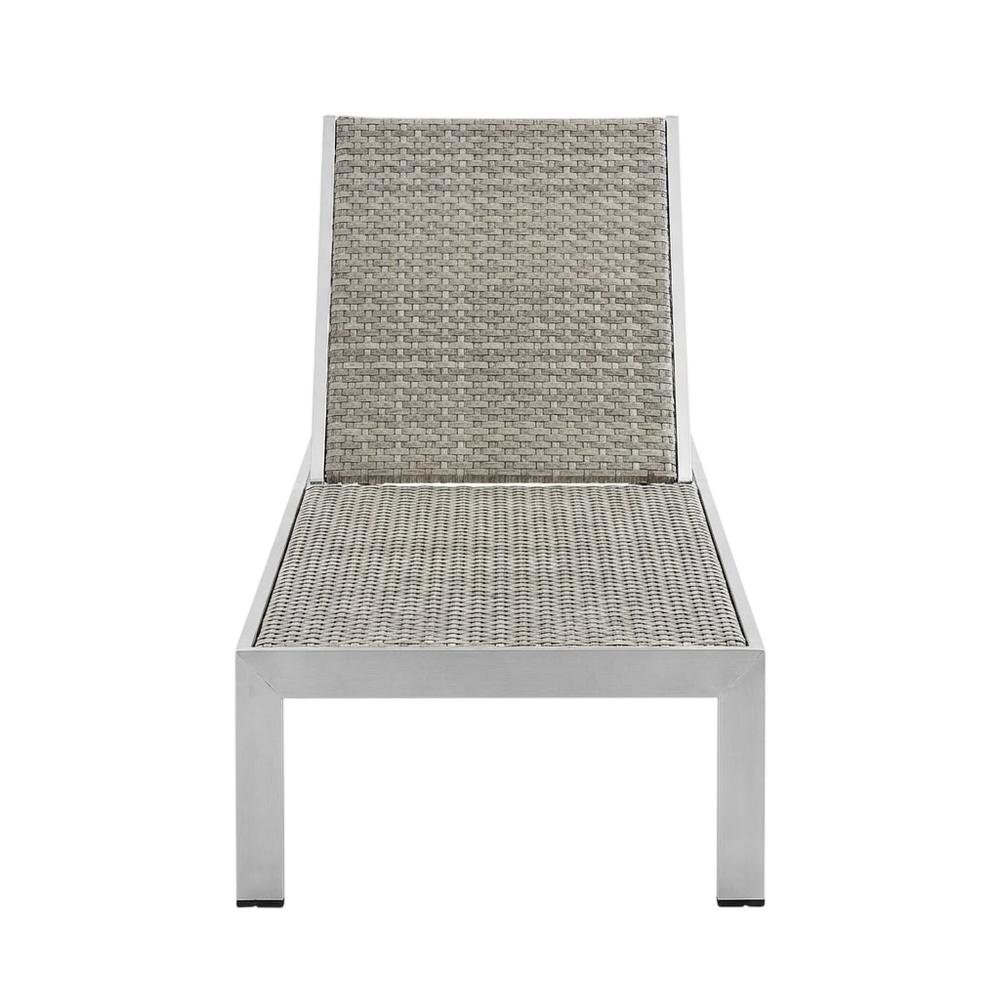 Aluminum Patio Lounge Chairs Set Of 2 With Weather-Resistant Frame. Picture 4
