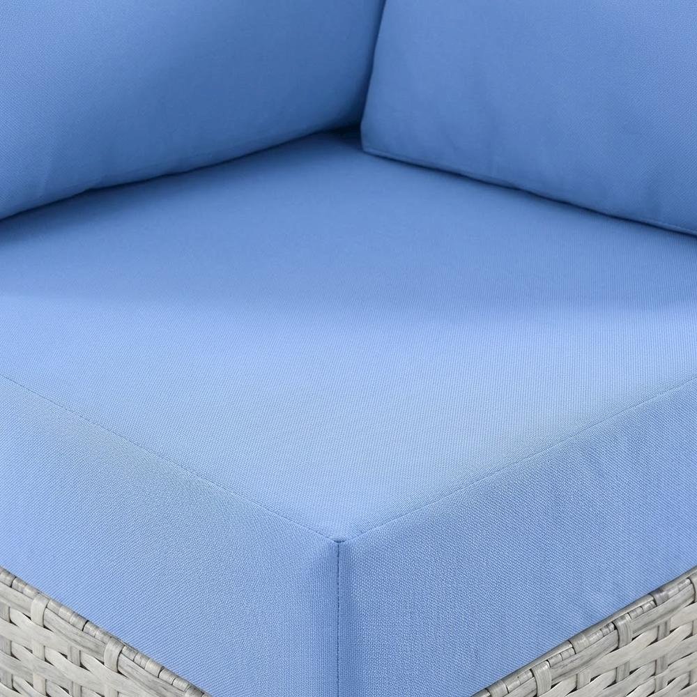 Outdoor Patio Corner Chair For Comfortable Lounge Seating. Picture 5
