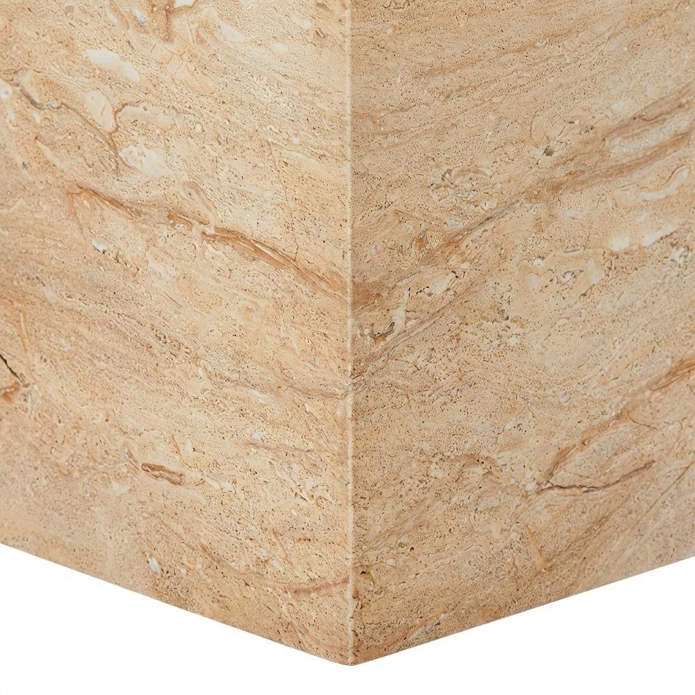 Square Concrete Side Table For Indoor And Outdoor Use With Modern Design. Picture 6