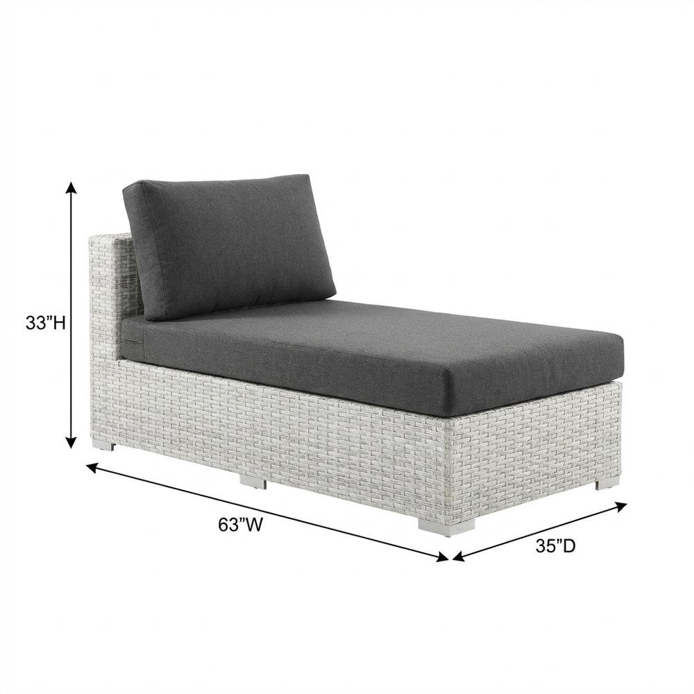 Outdoor Lounge Chair With Comfortable Backrest And Sturdy Frame. Picture 7