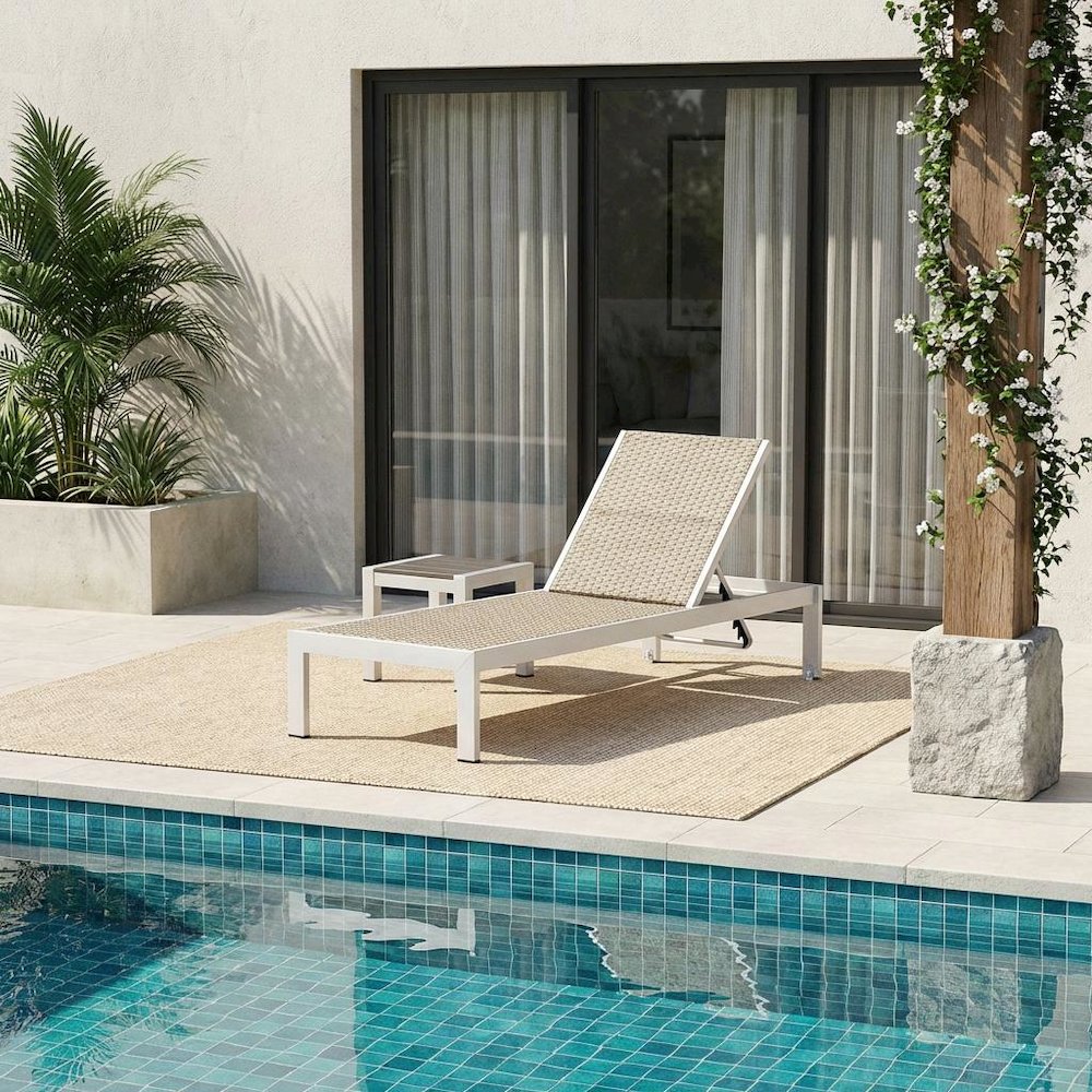 Outdoor Patio Furniture Set With Comfortable Lounge Chairs And Sturdy Design. Picture 2