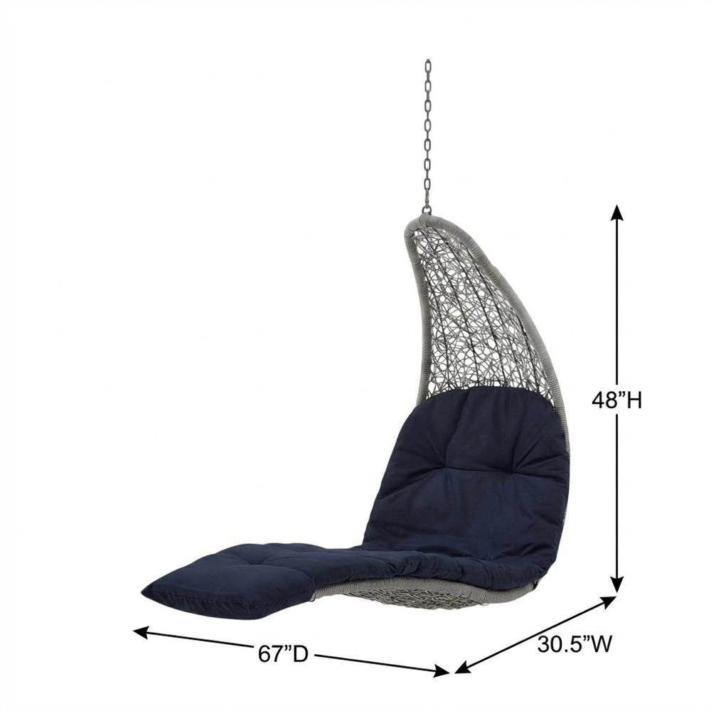 Outdoor Lounge Chair With Ergonomic Design And Weather-Resistant Finish. Picture 7
