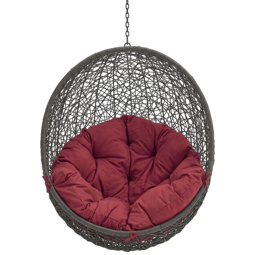 Outdoor Patio Chair With Comfortable Cushion And Modern Design. Picture 4