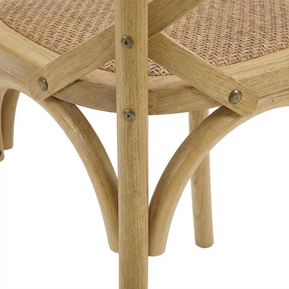 Wood Dining Side Chair with Comfortable Seat and Modern Design. Picture 5