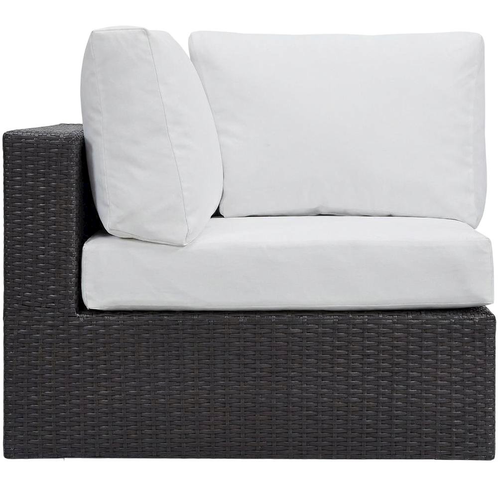 Outdoor Patio Corner Sofa With Cushions For Lounge Space. Picture 4