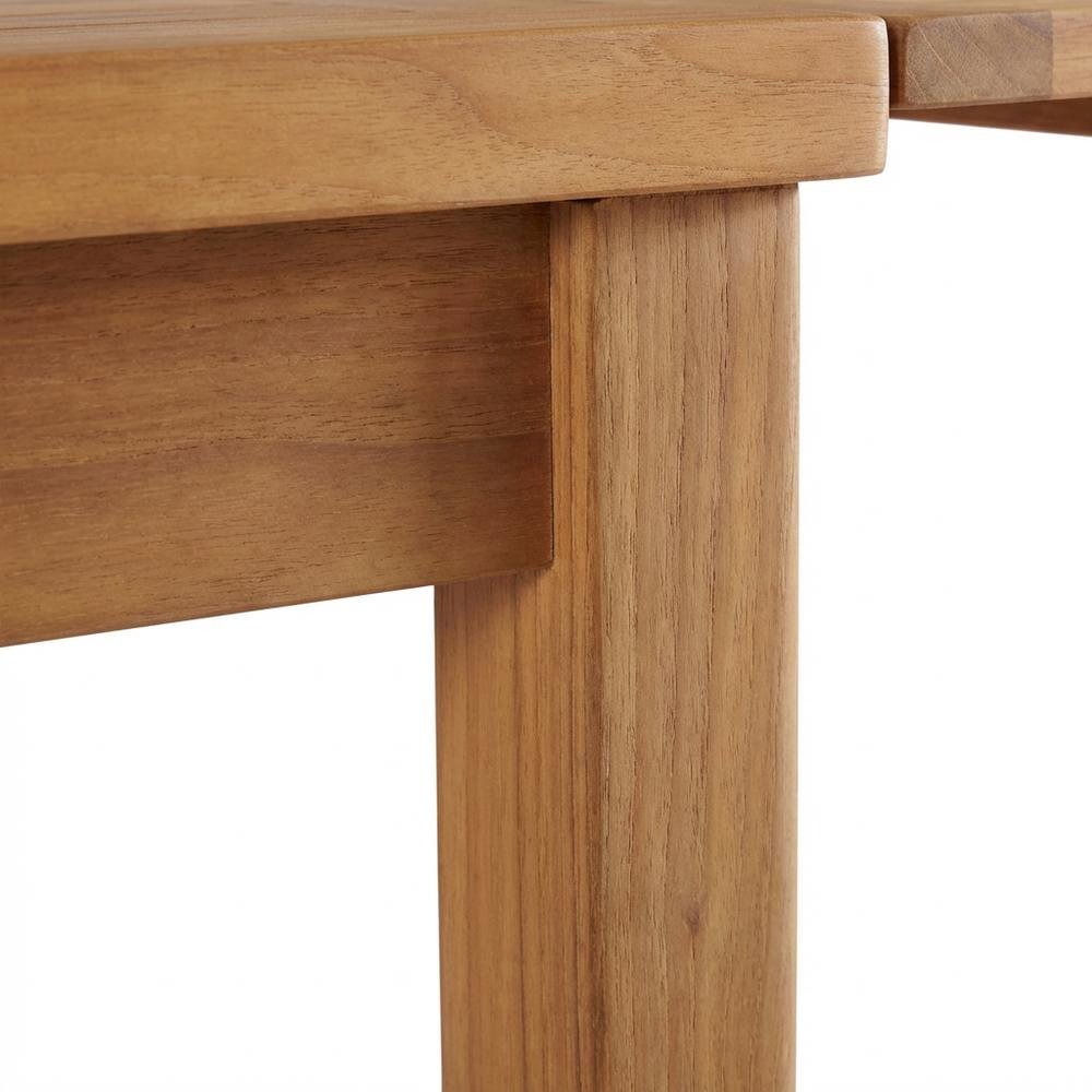 Teak Wood Outdoor Coffee Table with Durable Construction and Elegant Finish. Picture 6