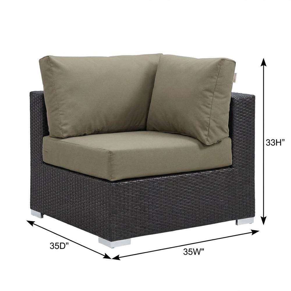 Outdoor Patio Corner Sofa With Cushions For Cozy Outdoor Living. Picture 7